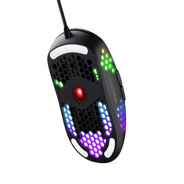 Mouse Trust Gaming Rgb Gxt 960 Graphin Ultra-lightweight Iluminacion Led Rgb Dpi 10.000dpi 23758