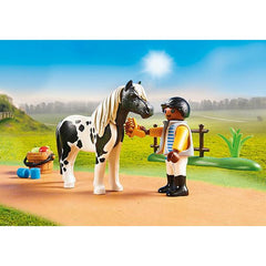 Playmobil coleccionable pony lewitzer