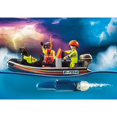Playmobil rescate maritimo : rescate polar con bote