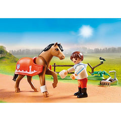Playmobil coleccionable pony connemara