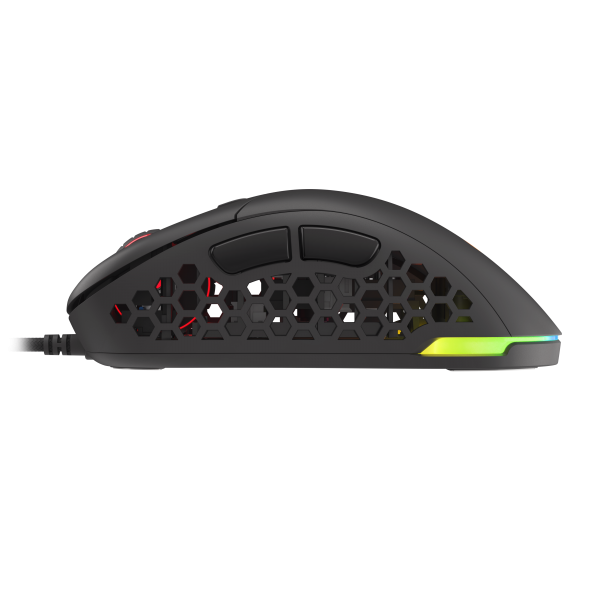Raton Gaming Genesis Xenon 800 Rgb Con Pesos Sensor Pmw 3389 16000 Dpi
