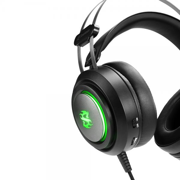 Auriculares Gaming Sharkoon Sgh30 Microfono Alambrico