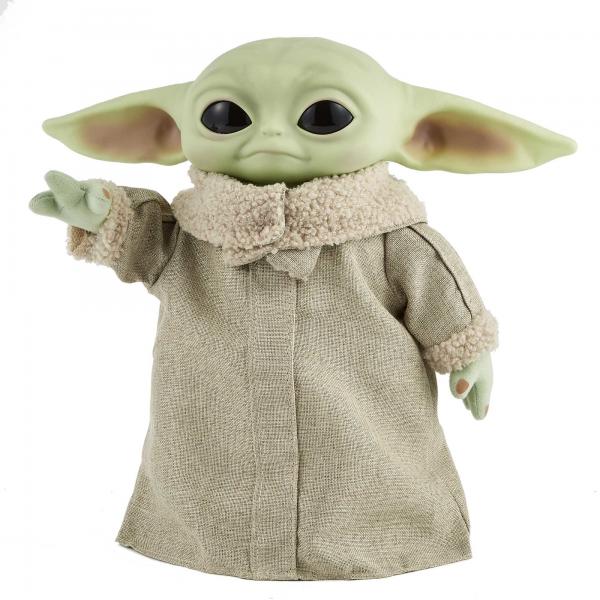 Peluche Mattel El Mandaloriano Star Wars Baby Yoda Con Control Remoto