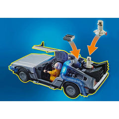 Playmobil regreso al futuro persecucion en monopatin