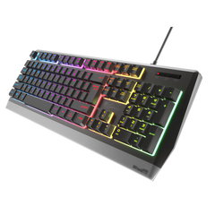 Teclado Gaming Genesis Rhod 300 Usb Retroiluminado Negro