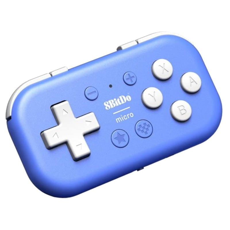 Gamepad 8BitDo Micro Bluetooth Azul - Mando para Nintendo Switch/Android
