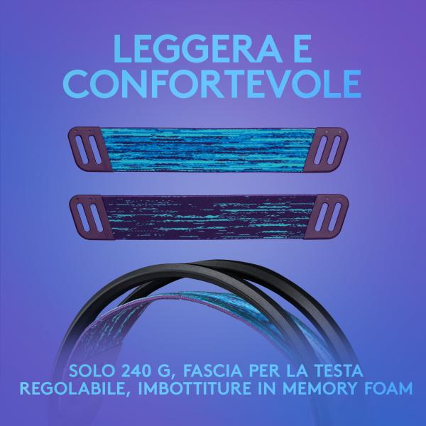 Auriculares con microfono logitech g335 gaming