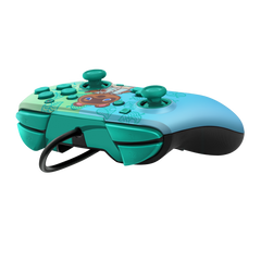 Mando Pdp Faceoff Wired Controller+audio Wired Control Animal Crossing New Horizon Tom Nook ( Switch 2 )