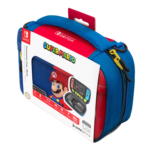 Funda Pdp Commuter Case Super Mario (mario Azul Y Rojo) (lite) ( Switch 2 )