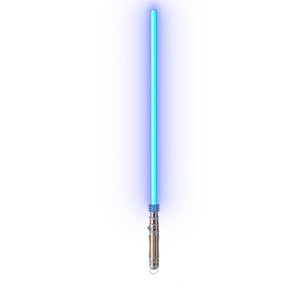 Replica hasbro 1:1 force x sable de luz leia organa black series