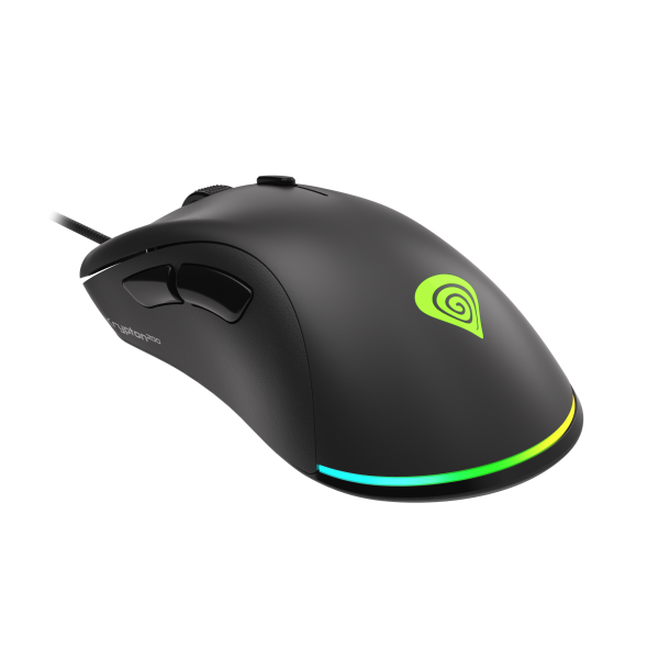 Raton Gaming Genesis Krypton 200 Rgb Sensor Optico 6400 Dpi