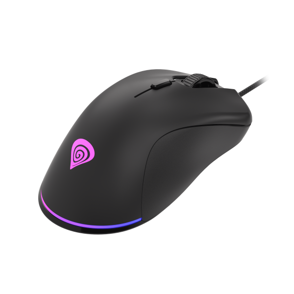 Raton Gaming Genesis Krypton 200 Rgb Sensor Optico 6400 Dpi