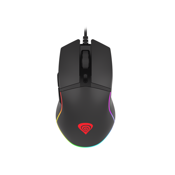 Raton Gaming Genesis Krypton 220 Rgb Sensor Optico 6400 Dpi