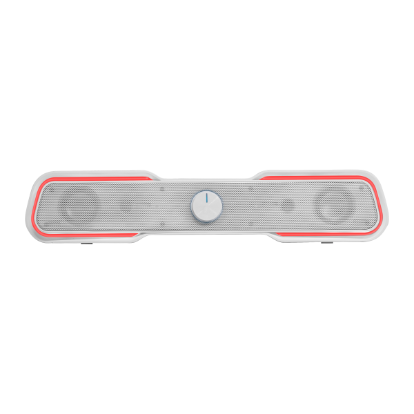 Barra de sonido mars gaming msbx 10w rgb blanca