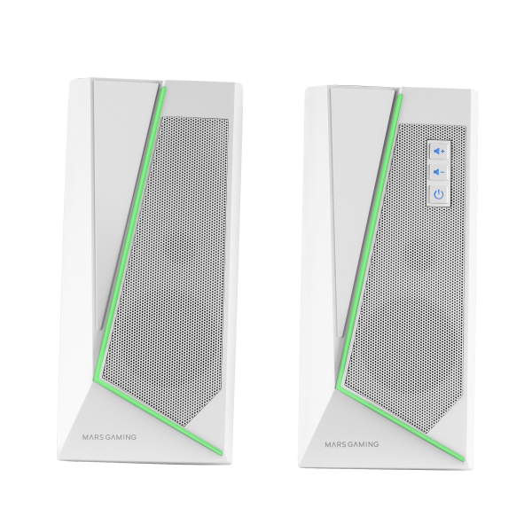 Altovoces mars gaming ms7w blancos