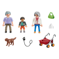 Playmobil abuelos y nieto