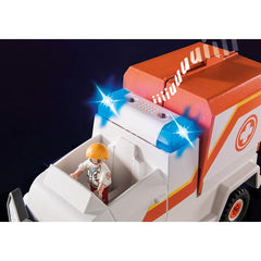 Playmobil duck on call vehiculo de emergencia ambulancia