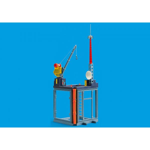 Playmobil starter pack construccion con grua