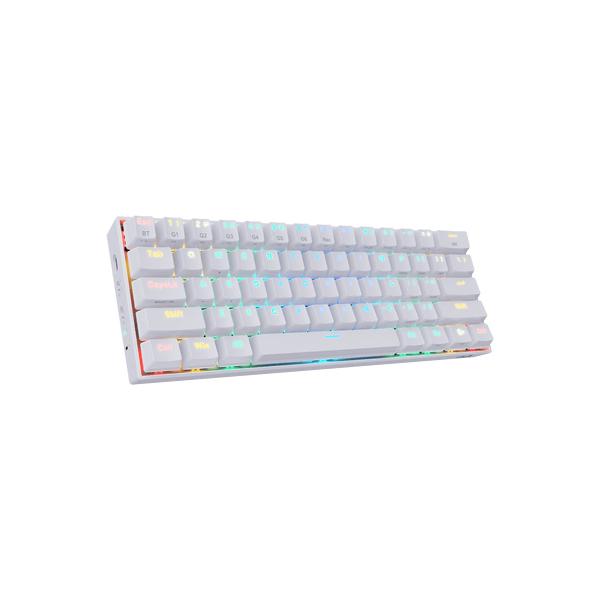 Redragon - Draconic Teclado Mecánico Gaming Rgb Blanco - Layout Usa