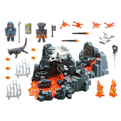 Playmobil dino rise guardian de la fuente de lava