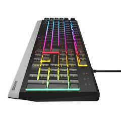 Teclado Gaming Genesis Rhod 300 Portugues Usb Retroiluminado Negro