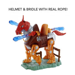 Figura mattel masters of the universe stridor caballo de guerra