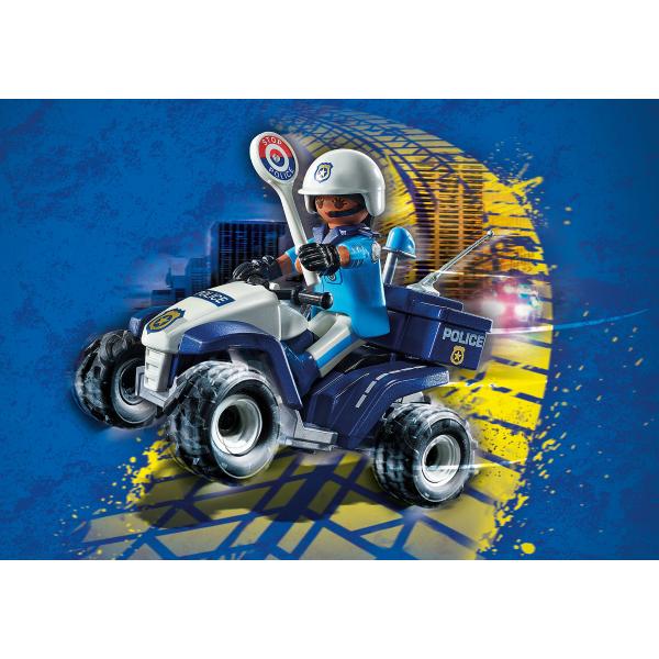 Playmobil policia - speed quad