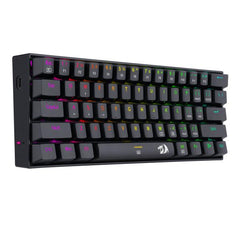 Redragon - Dragonborn Teclado Mecánico Gaming Switch Marrón Rgb Negro - Layout Usa