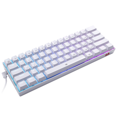 Redragon - Dragonborn Teclado Mecánico Gaming Switch Marron Rgb Blanco