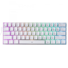 Redragon - Dragonborn Teclado Mecánico Gaming Switch Marron Rgb Blanco