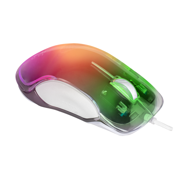Mouse raton mars gaming mmgloww optico usb 7 botones 12800ppp rgb