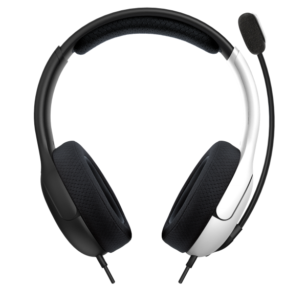 Accesorio Pdp Lvl 40 Wired Stereo Gaming Headset Black / White (negro/blanco) ( Switch 2 / Oled / Lite )