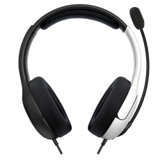 Accesorio Pdp Lvl 40 Wired Stereo Gaming Headset Black / White (negro/blanco) ( Switch 2 / Oled / Lite )