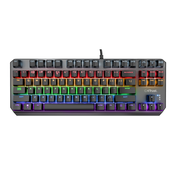 Teclado Mecanico Gaming Gxt 834 Callaz Rgb Trust