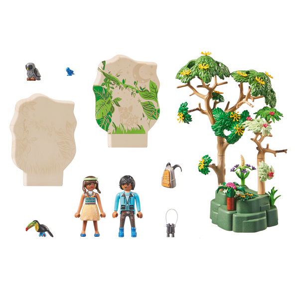 Playmobil wiltopia selva tropical con louz nocturna
