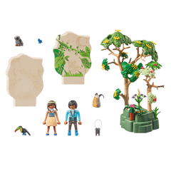 Playmobil wiltopia selva tropical con louz nocturna