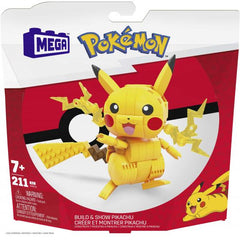 Figuras mattel mega construx pokemon surtido construye y muestra 5 unidades