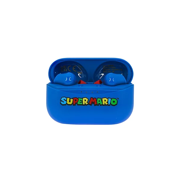 Auriculares Otl Wireless Earpods Super Mario Blue (azul)