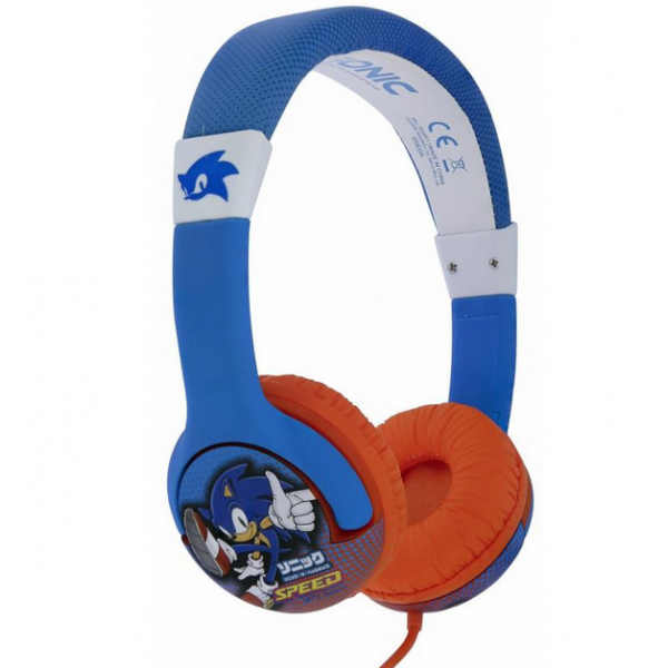Auriculares Otl Wired Headphones Sonic The Hedgehog Speed (ps4/xbox/switch/movil/tablet)
