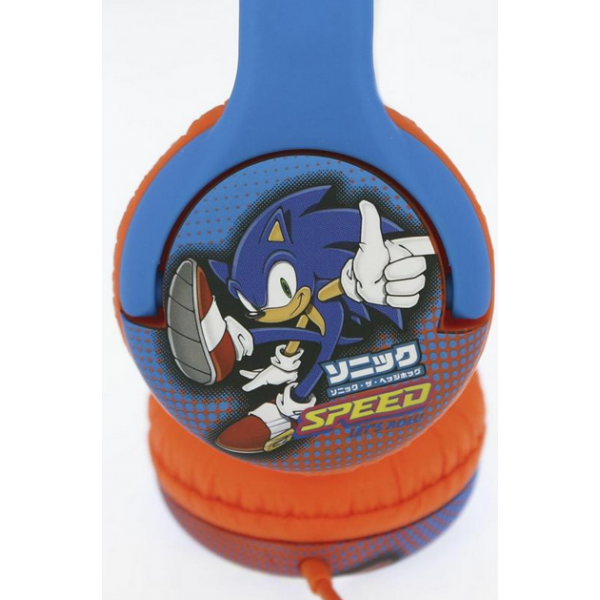 Auriculares Otl Wired Headphones Sonic The Hedgehog Speed (ps4/xbox/switch/movil/tablet)