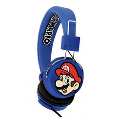 Auriculares Otl Tween Folding Headphone Super Mario Blue (azul) (switch/movil/tablet/pc)