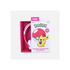 Auriculares Otl Wired Headphones Pokemon Pokeball Pink (rosa) (ps4/xbox/switch/movil/tablet) (3-7 Aos)