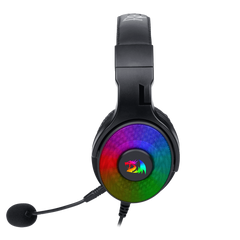 Redragon - Pandora Auricular Gaming Rgb Virtual 7.1 Usb Micrófono Negro
