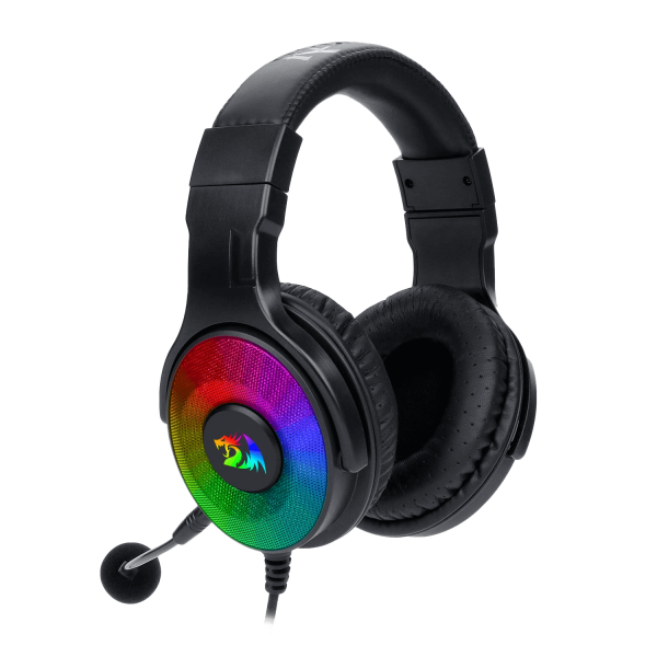 Redragon - Pandora Auricular Gaming Rgb Virtual 7.1 Usb Micrófono Negro