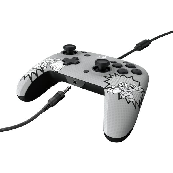 Mando Pdp Rematch Wired Controller Super Mario Comic Strip ( Switch 2 / Lite / Oled )