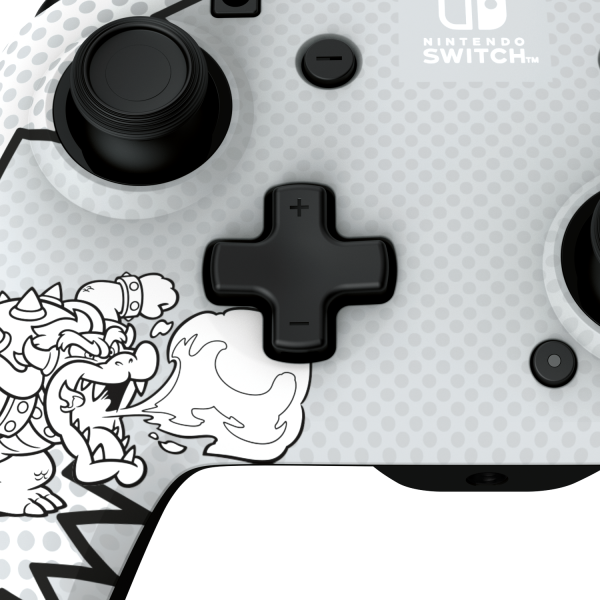 Mando Pdp Rematch Wired Controller Super Mario Comic Strip ( Switch 2 / Lite / Oled )