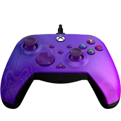 XBOX SERIES X Pdp Rematch Wired Controller Purple Fade + Game Pass 1 Mes (xbone)