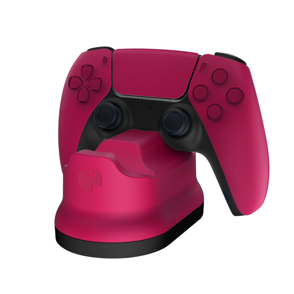 Estación de carga Pdp Metavolt Dual Rapid Charge Cosmic Red (rojo Cosmico) Playstation 5 PS5