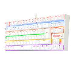 Redragon - Kumara 2 Teclado Mecanico Gaming Rainbow Espaol Blanco