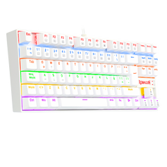 Redragon - Kumara 2 Teclado Mecanico Gaming Rainbow Espaol Blanco
